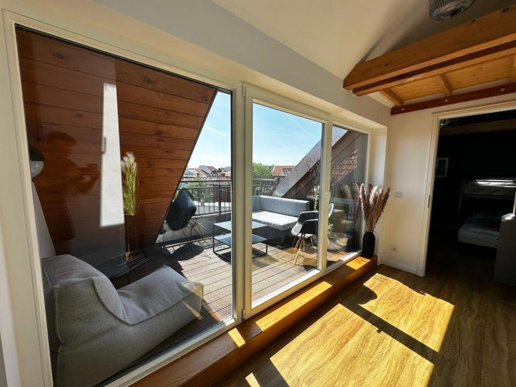 Nr 14 - Hochwertiges 3 Zimmer Maisonette Appartment Mit Grosszugigen Wohnbereich Und Balkon 莱比锡 外观 照片