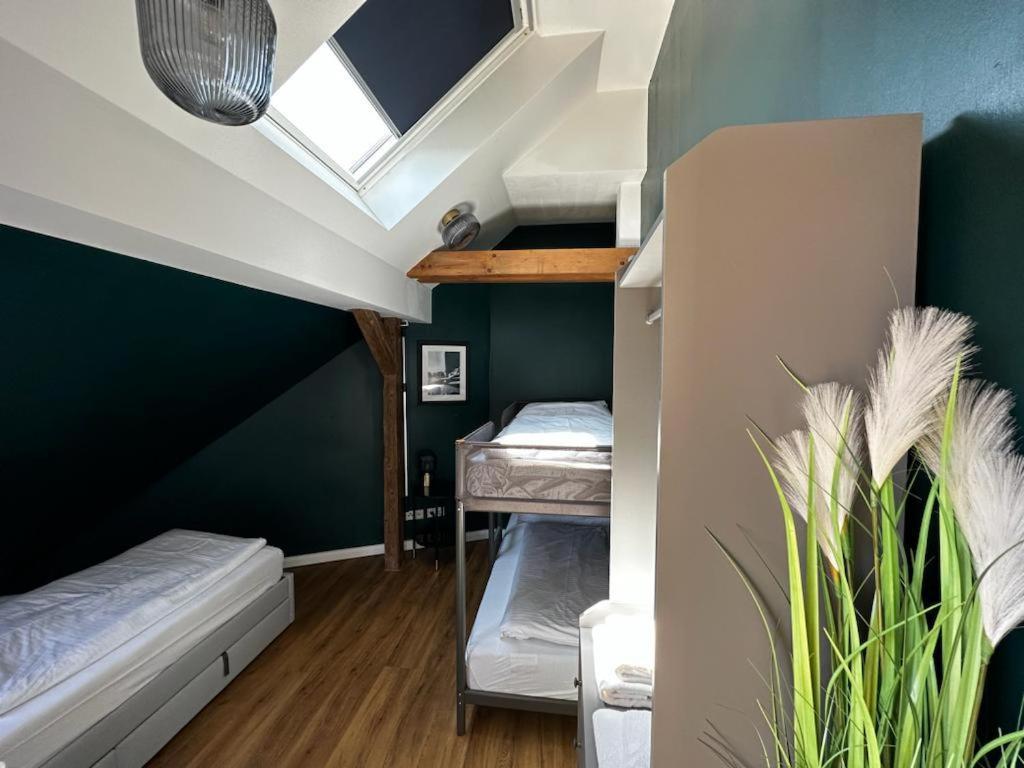 Nr 14 - Hochwertiges 3 Zimmer Maisonette Appartment Mit Grosszugigen Wohnbereich Und Balkon 莱比锡 外观 照片